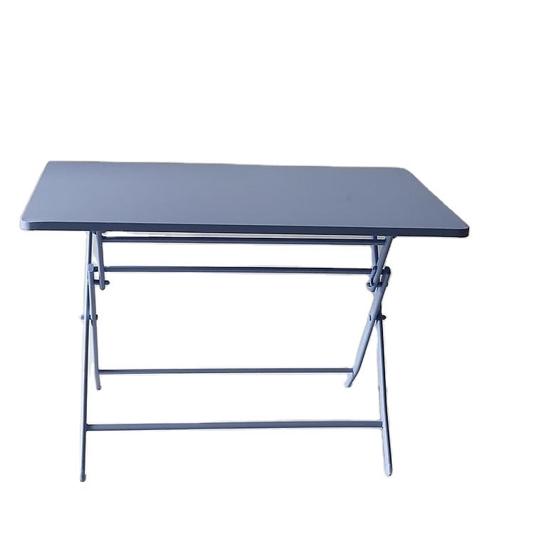 طاولة مكتب مستطيلة قابلة للطي في الهواء الطلق